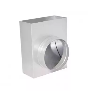 Prodmax - rectangular air distribution system made of galvanized steel - outlet fitting