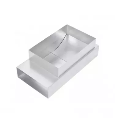 Prodmax - rectangular air distribution system made of galvanized steel - outlet fitting