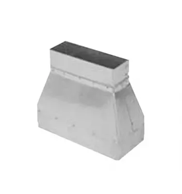 Prodmax - rectangular air distribution system made of galvanized steel - symmetrical reduction