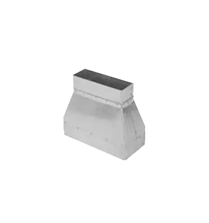 Prodmax - rectangular air distribution system made of galvanized steel - symmetrical reduction