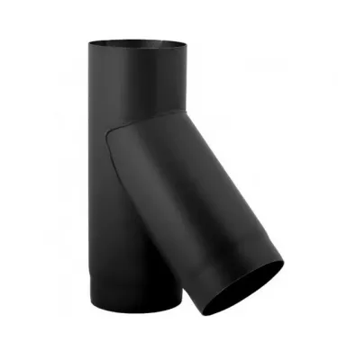 Darco - system przyłączy do kominków i kotłów na paliwa stałe SPK - trójnik 45°