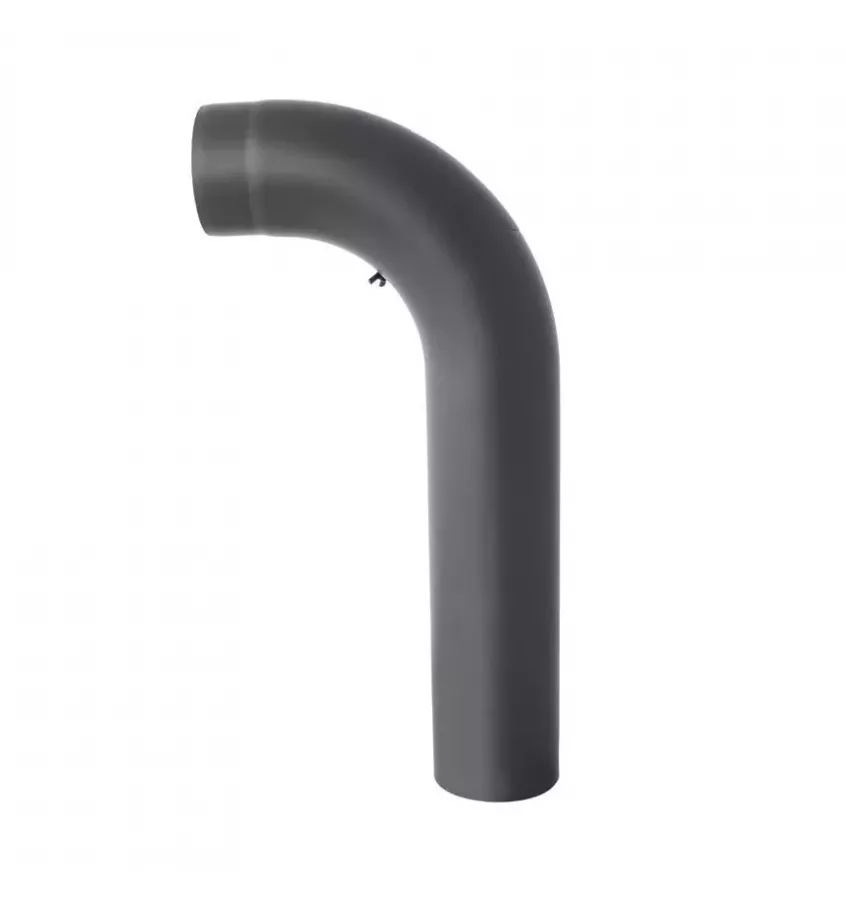 Darco - connection system for fireplaces and solid fuel boilers SPK - high elbow - short with revision
