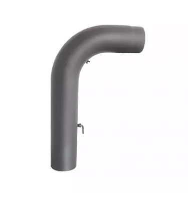 Darco - connection system for fireplaces and solid fuel boilers SPK - high elbow - short with shaft and search