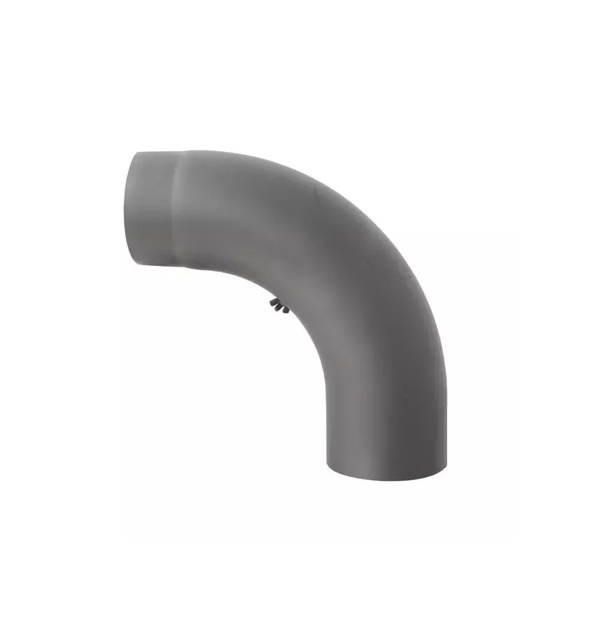 Darco - connection system for fireplaces and solid fuel boilers SPK - low elbow with revision