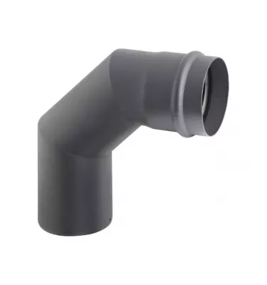 Darco - chimney connection system for pellet stoves SPKP - 90 ° fixed elbow