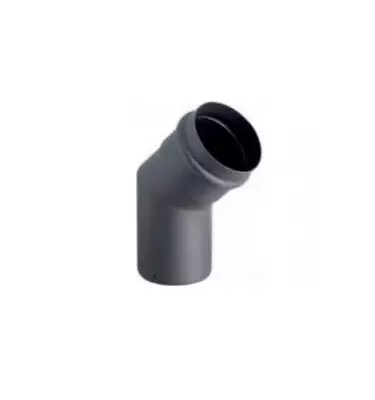 Darco - chimney connection system for pellet stoves SPKP - 45 ° fixed elbow