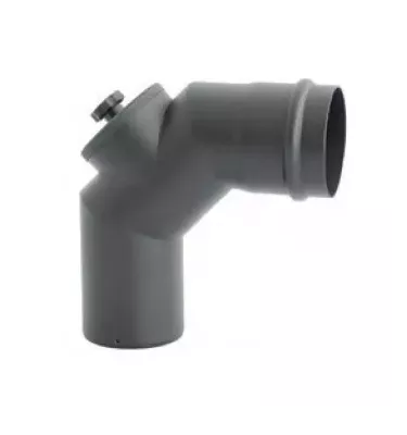 Darco - chimney connection system for pellet stoves SPKP - fixed elbow with revision