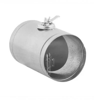 Darco - ventilation W - round ventilation duct - single-leaf damper