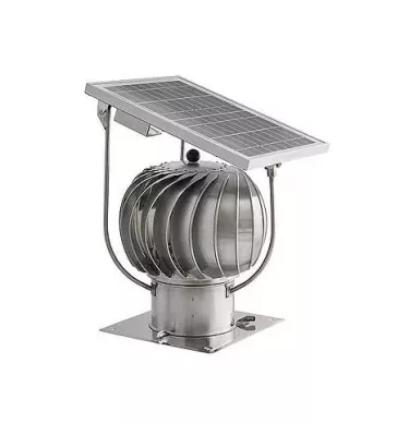 Darco - chimney cowls - hybrid turbovent with solar panel