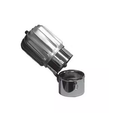 Darco - chimney pots - turbowent tulip pipe base (opened)