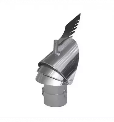 Darco - chimney cowls - rotowent dragon pipe base (opened)