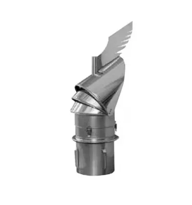 Darco - chimney cowls - rotowent dragon push-in base (opened)