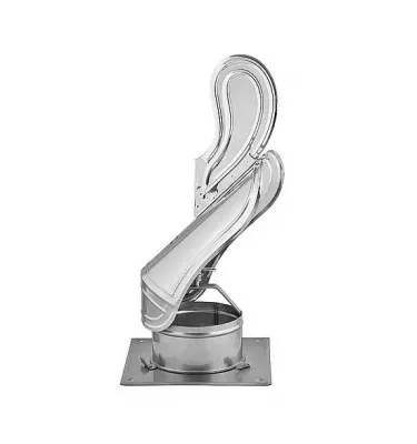 Darco - komínové kryty - otočná čtvercová základna (otevřená)