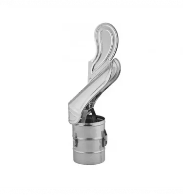 Darco - chimney cowls - rotowent swing tubular base (opened)