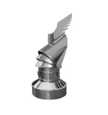 Darco - chimney cowls - rotowent dragon without base with a collar closing the insulation versions: unopened and opened