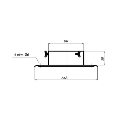 Darco - chimney cowls - chimney base - demountable PK-R