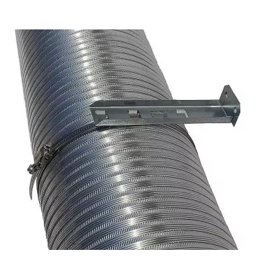 Darco - DGP hot air distribution system - round - mounting bracket with band