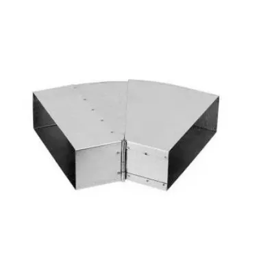 Darco - DGP hot air distribution system, rectangular - adjustable elbow