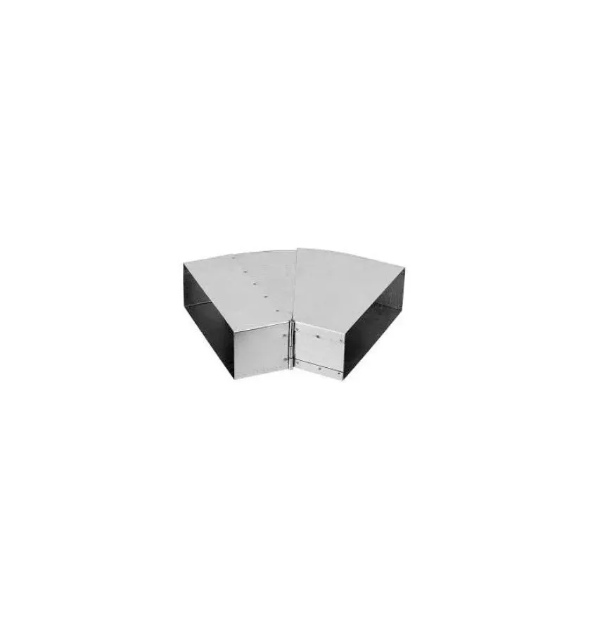 Darco - DGP hot air distribution system, rectangular - adjustable elbow