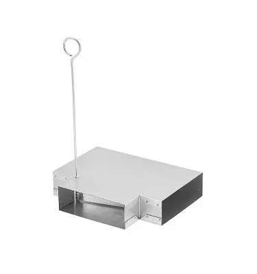 Darco - DGP hot air distribution system rectangular - tee with crossover