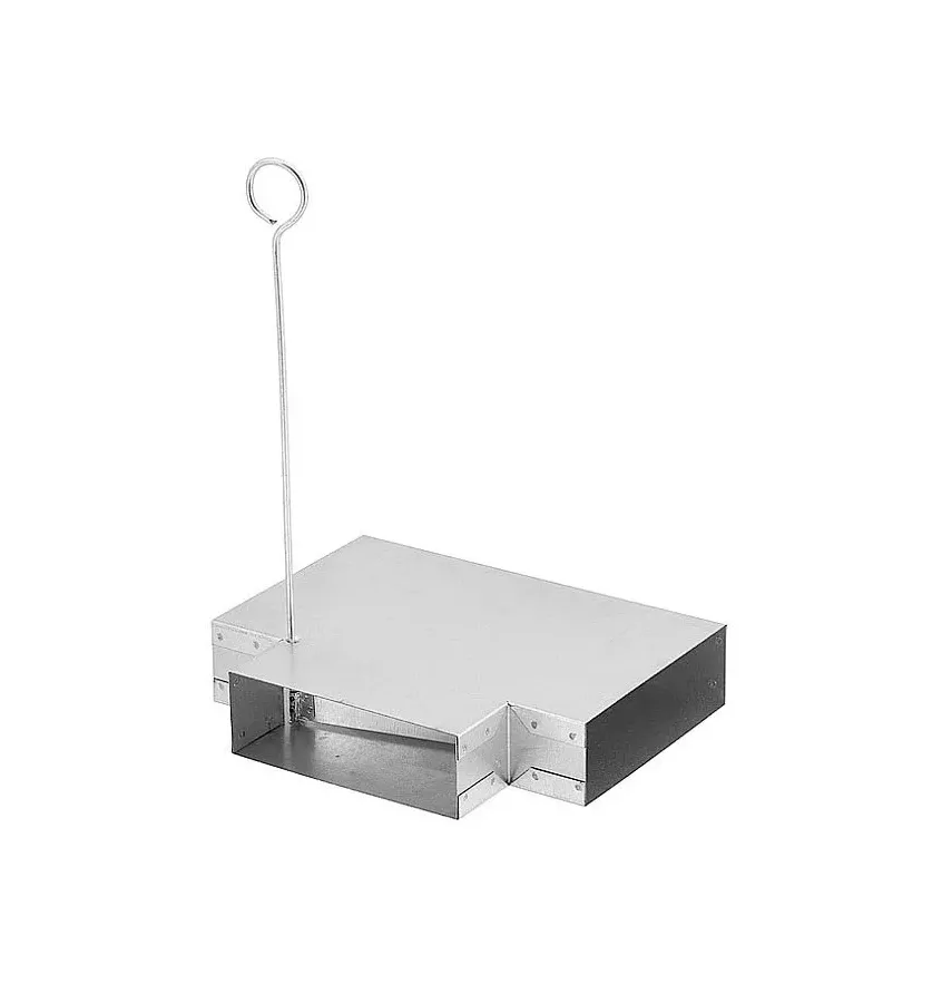 Darco - DGP hot air distribution system rectangular - tee with crossover