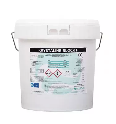 Krystaline - zaprawa wytrzymałościowa do napraw konstrukcji betonowych Krystaline Block F