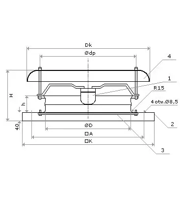 Convector - WOD axial roof fan