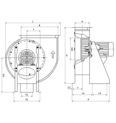 Convector - WPP single stream centrifugal fan