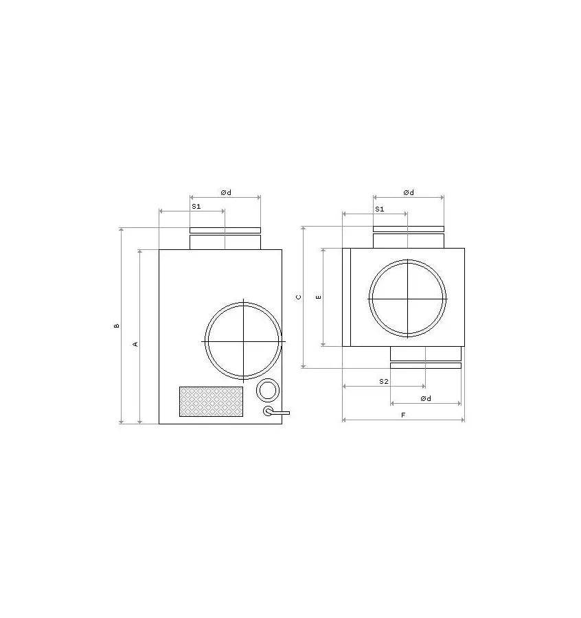 Convector - fireplace fan KO