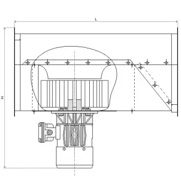 Convector - Duct drum fan WBK
