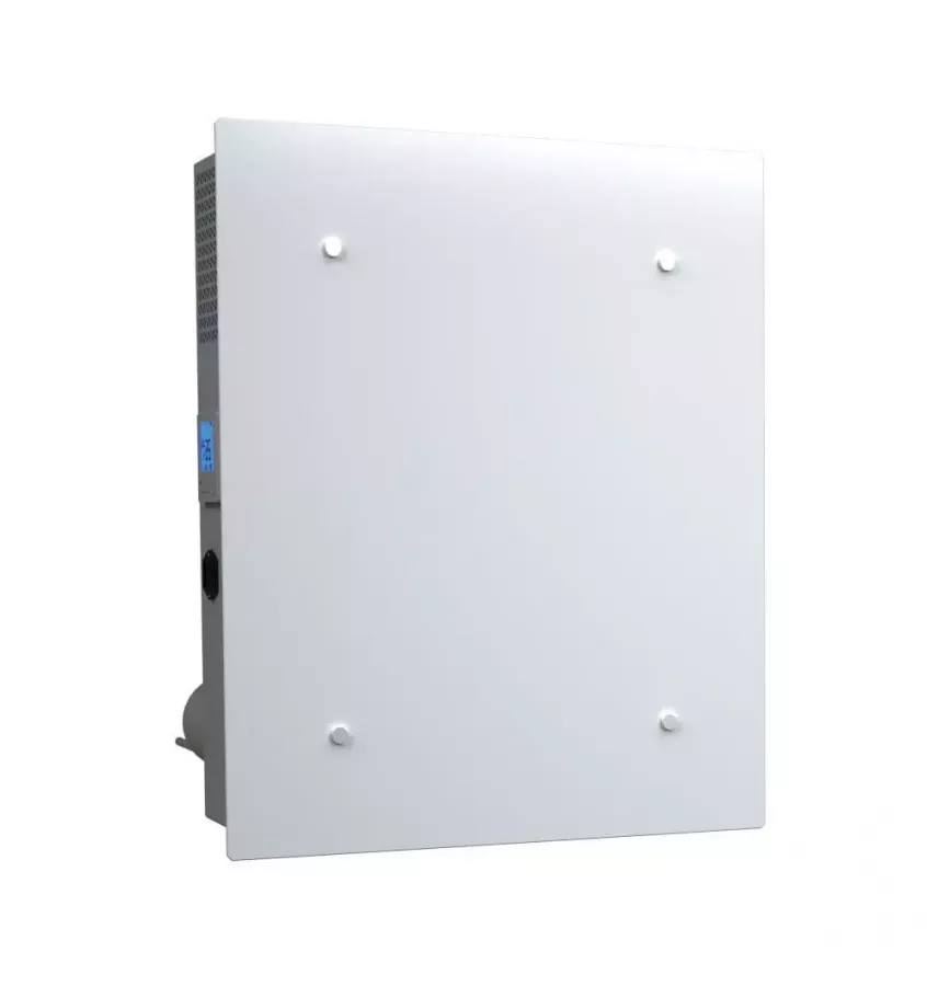 Blauberg-vzduchotechnická jednotka s protiproudým výměníkem tepla a sekundárním ohřívačem Freshbox E1-100