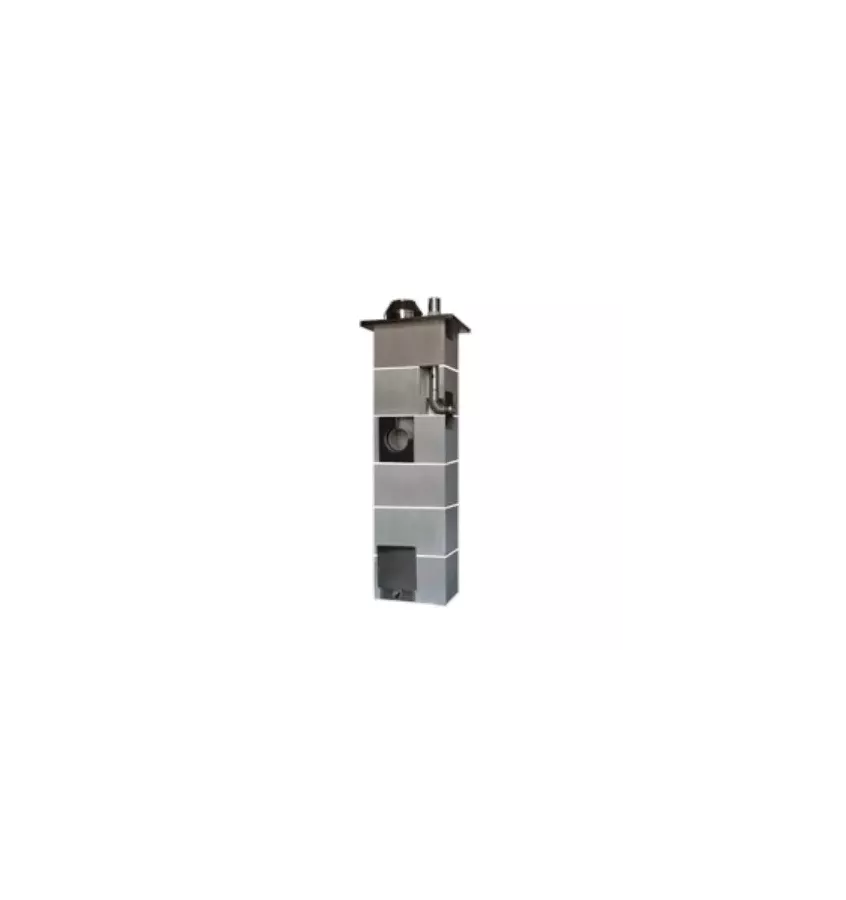 Jawar - chimney system for solid fuels and compact condensing boilers with ventilation
