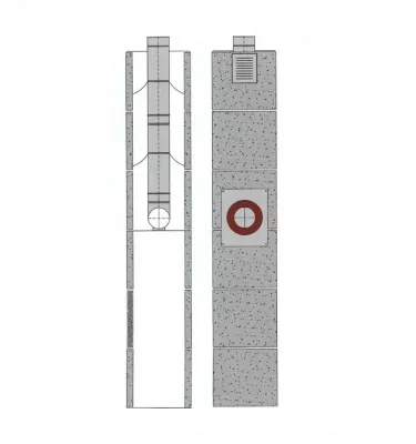 Jawar - chimney system for condensing and low-temperature boilers KS