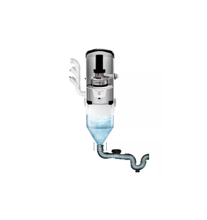 Centrální vysavač Aspilusa - Aqua Matic 300