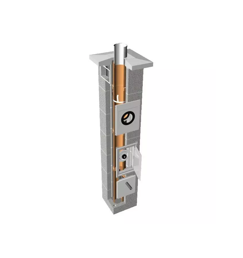 Tona - chimney system for TONAtec condensing and low temperature boilers