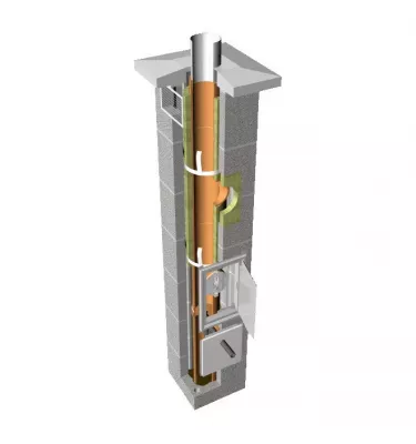 Tona - chimney system for boilers with closed and open TONAtec plus combustion chamber