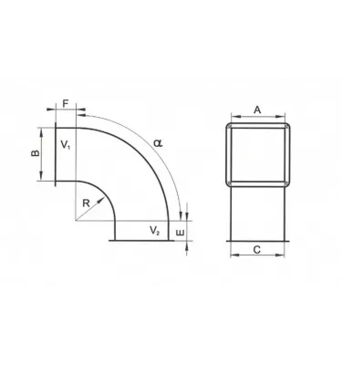 Xplo Ventilation - symmetrical arc