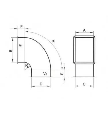 Xplo Ventilation - asymmetrical arch