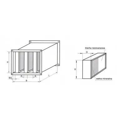 Xplo Ventilation - plate sound absorber