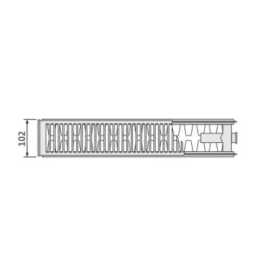 Purmo - Ventil Compact CV 22 panel radiator
