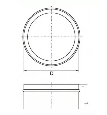 Xplo Ventilation - plug for fitting and pipe