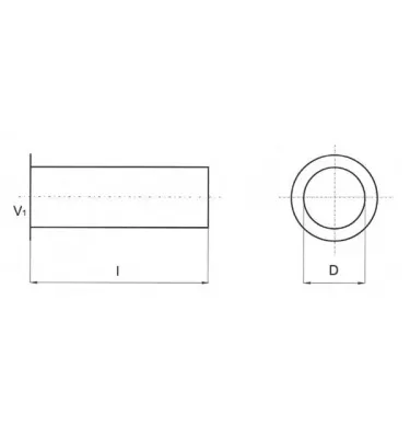 Xplo Ventilation - straight cylinder