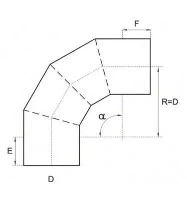 Xplo Ventilation - segment elbow