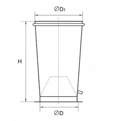 Xplo Ventilation - round roof inlet D type