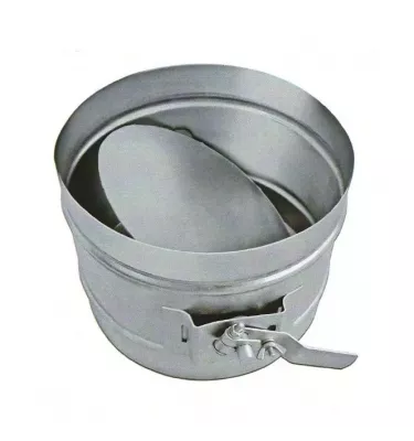 Xplo Ventilation - jednokřídlý kulatý tlumič