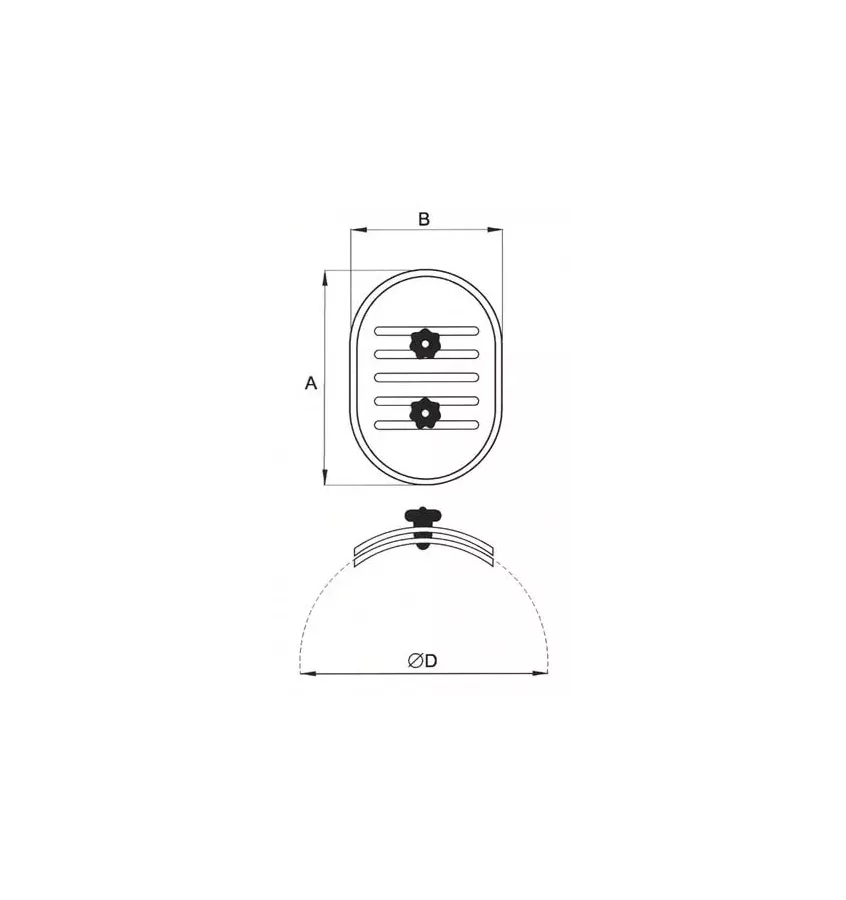 Xplo Wentylacja - klapa rewizyjna
