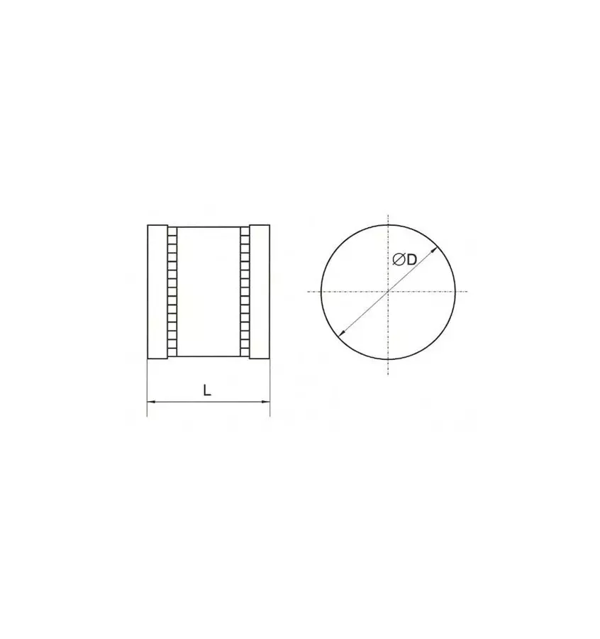 Xplo Ventilation - round canvas stub pipe