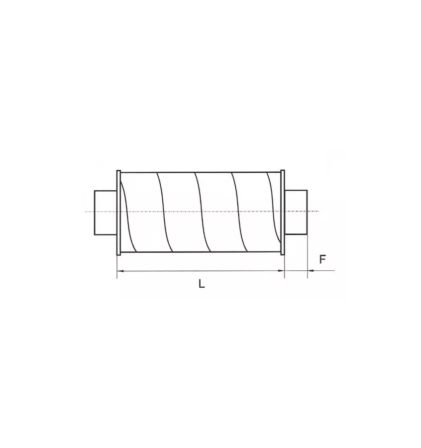 Xplo Ventilation - round sound absorber