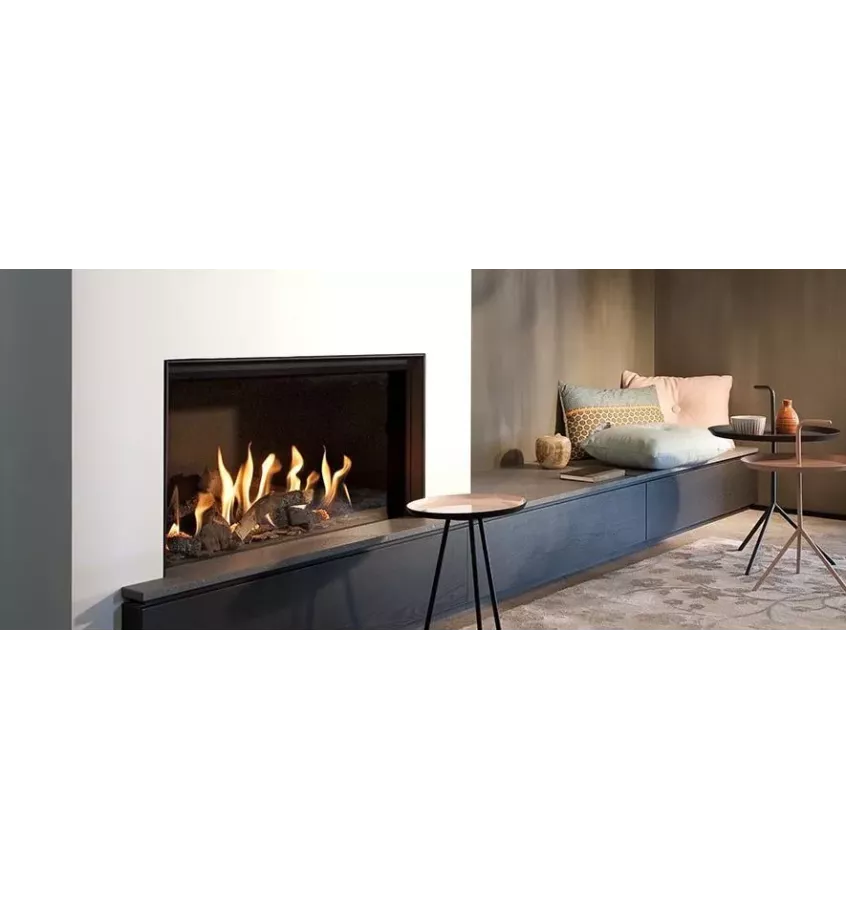 Kal-fire - fireplace insert with 3D G80 / 48F fireplace