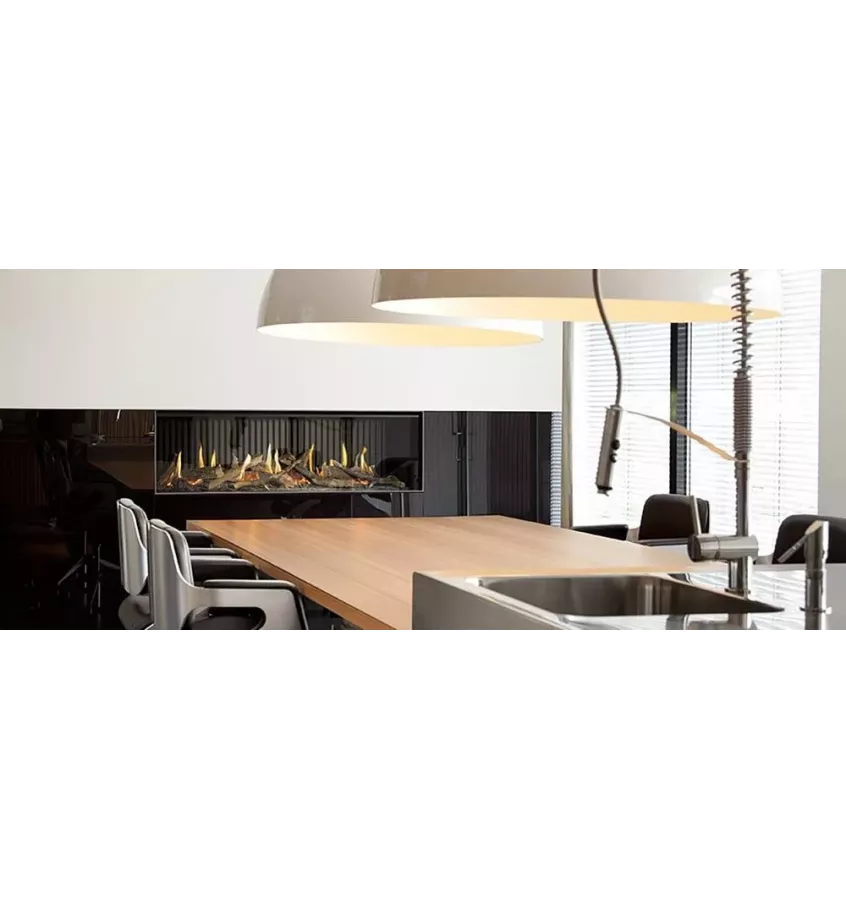 Kal-fire - fireplace insert with 3D G120 / 41F fireplace